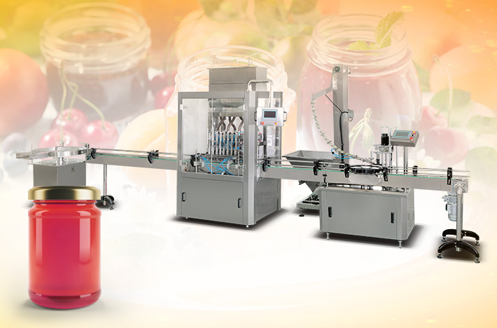 果醬灌裝生產(chǎn)線